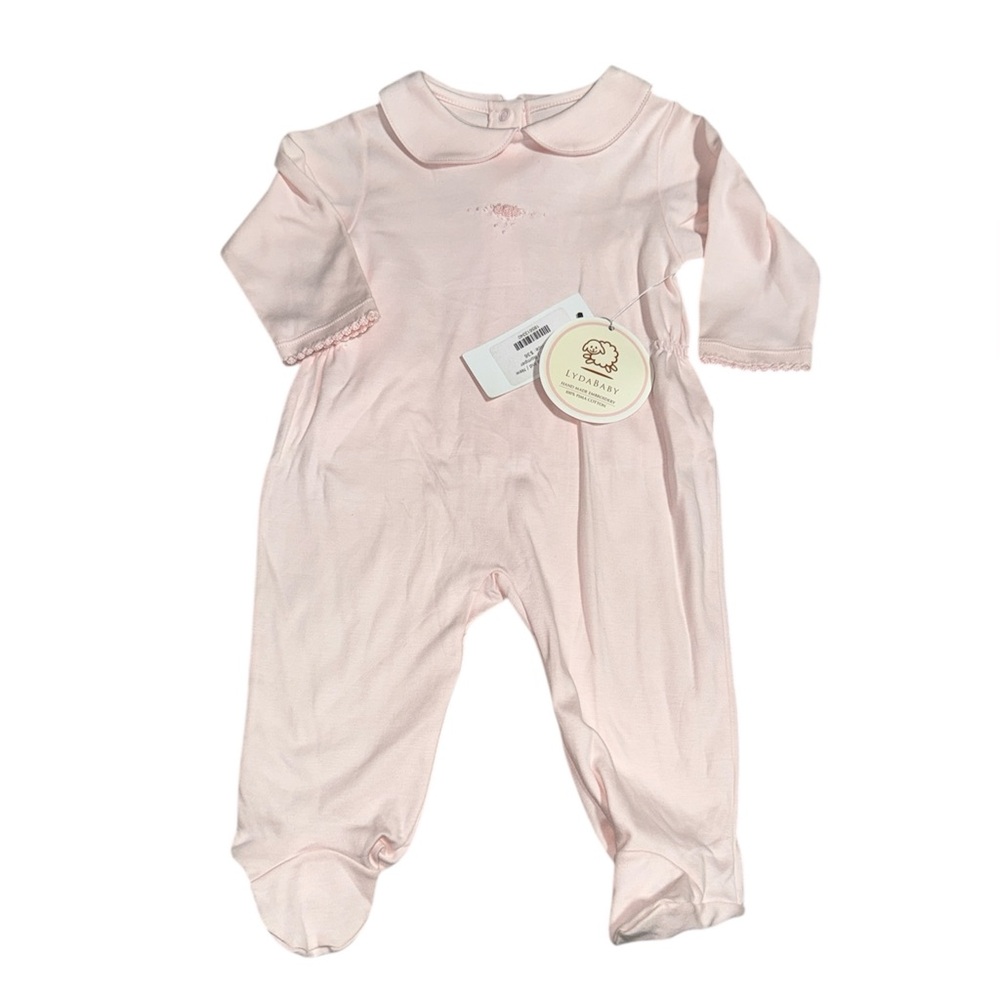 Lydababy 100% Pima cotton embroidery romper